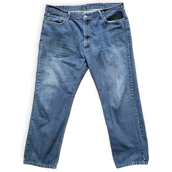 Levi's 559 Relaxed Straight Medium Wash Jeans Men Sz 44x34 (measured 43x31) - Picture 1 of 9